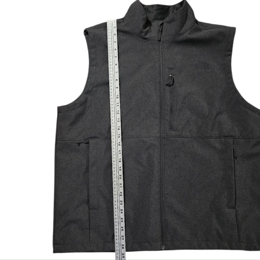 The North Face Bionic Softshell Vest Apex Mens Gray Size XXL